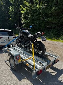 Prenájom prívesného vozíka na 3 motorky