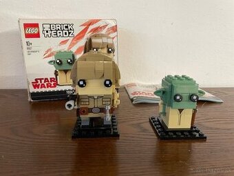 Lego Brick Headz Star Wars Yoda,Luke Skywalker