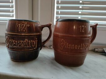 Pivné krígle Pilsner Urquell