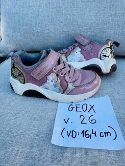 Svietiace tenisky zn. GEOX, v. 26 (VD: 16,4 cm)