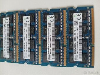 RAM DDR2, DDR3, DDR4 do Notebooku