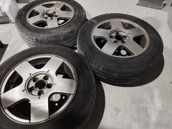 Predám hliníkové disky na Golf 4 R15 6Jx15H2 ET38 3ks