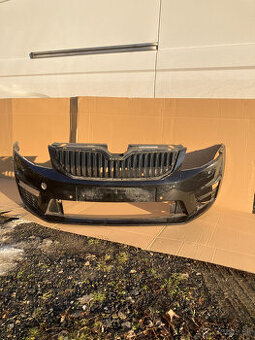 predni naraznik skoda octavia iii 3 cerny rs vrs