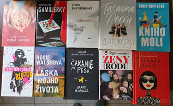 Mix kníh po 1,50€.