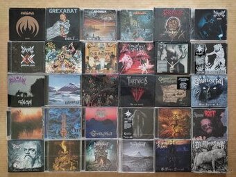 Predám CD Black, death, heavy a iné...3 zapečatené