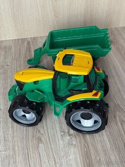 Detsky traktor s vleckou
