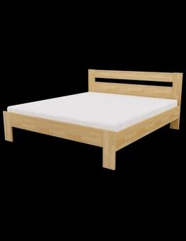 Bukova postel 200×180 masiv