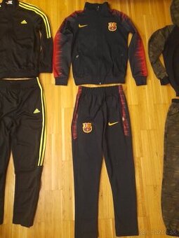 1x použitá tepláková súprava FC Barcelona, v 168/176, zakúpe