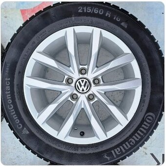 5x112 - Originál Volkswagen SEPANG Top Stav 215/60R16