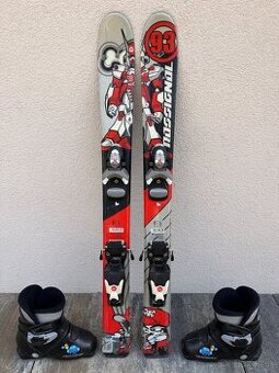 Detské lyže Rossignol 93 s lyžiarkami