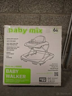 Predám nové detské chodítko Baby Mix J-888E 6+