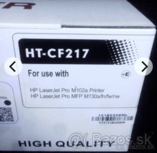 Hp CF217A s čipom 100% novy kompatibilný toner M130a M102a
