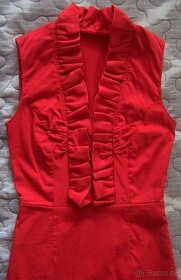 Červene šaty S