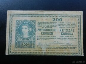 Staré vzácnejšie bankovky Rakúsko Uhorsko