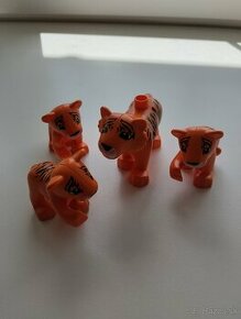 Lego Duplo zvieratá - tiger rodinka