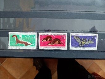 Poštové známky č.891 - DDR - fauna