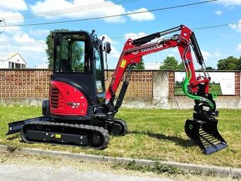 minibager Yanmar ViO27-6 rýpadlo (2,7T) + tilttrotator X04