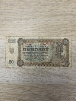 20 Korún Slovenských