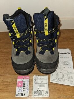 Predám QUECHUA detské turistické topánky MH500 (veľ. EU32)