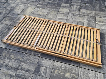 Polohovateľný, nastaviteľný, výklopný lamelový rošt 90x200