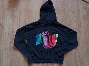 Dámska čierna mikina