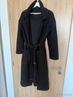 100% vlneny dlhy kabat s podsivkou