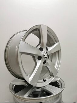 Alu disky Škoda Superb, Karoq, Octavia R17 5x112 7,5J ET37 1