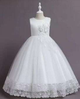 Šaty s kvetom prijímanie svadba oslava rôzne veľkosti