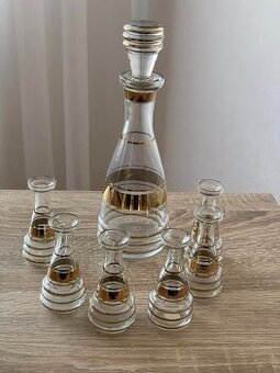 Karafa + 6 ks poháre