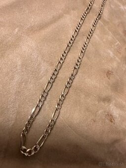 zlata retiazka Figaro 14kt zlato - 1