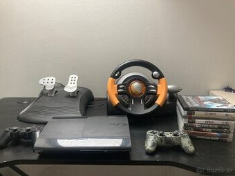 Playstation 3 super slim 500GB + volant - 1