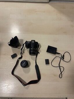 Fotoaparát Canon EOS 200D+objektívy