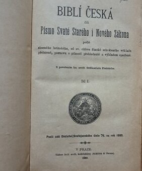 Písmo svaté Starého a Nového zákona 1889