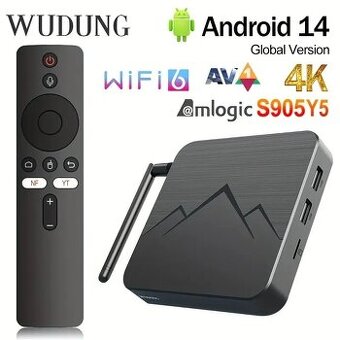 android tv box WD05 / Tanix TX5 - 4gb/32gb - nový