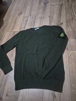 Nový pánsky sveter Stone Island XL XXL zeleny