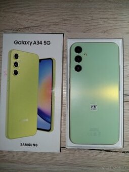 SAMSUNG Galaxy A34 5G - 6GB / 128GB takmer nový