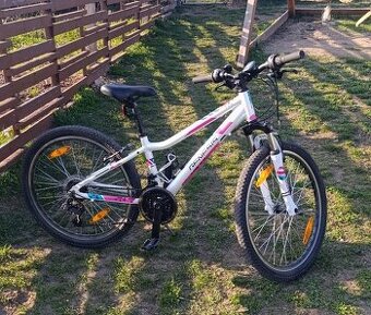 Dievčenský bicykel Genesis MX24 white