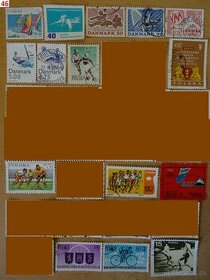 Nádherné poštové známky ŠPORT 3