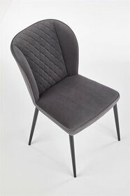 K399 jedálenská stolička šedá - 1