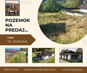 Na predaj: STAVEBNÝ POZEMOK VO VALČI: VAŠA CESTA K HARMONICK