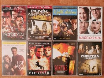 VEĽA ORIGINÁL DVD po 1€
