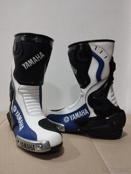 Moto Kožene Čižmy Yamaha