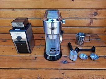 Kávovar Delonghi Dedica + Mlynček Delonghi
