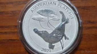 Australian Platypus 2021 1,5 oz investičné striebro