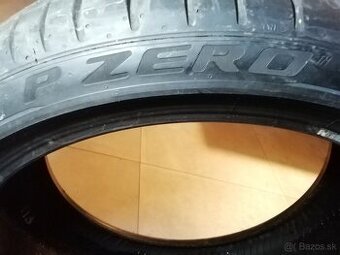 Predám 1 kus Pireli 225 40 R19 letna