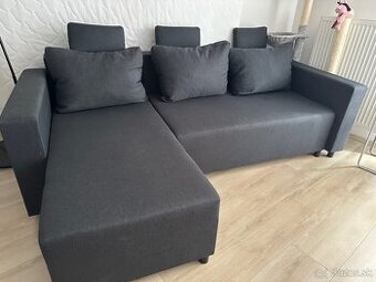 Rohová sedačka s úložným priestorom – 240 cm