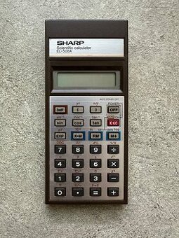 Retro kalkulačka Sharp