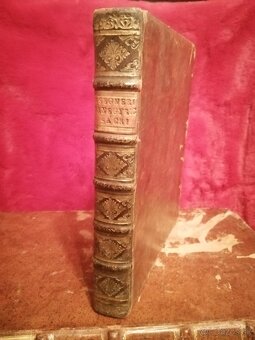 Stará vzácna kniha Segneri 1750 dobrý stav