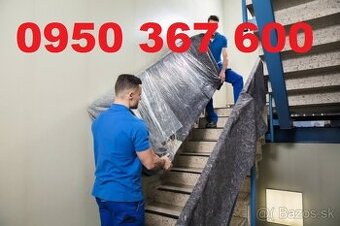 Sťahovanie Považská Bystrica 0950367600Vypratávanie,Pb lacné