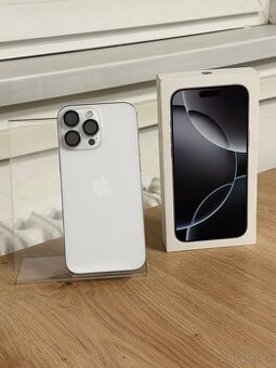Dobrý deň Ponúkam na predaj iPhone 16 PRO MAX 256GB White